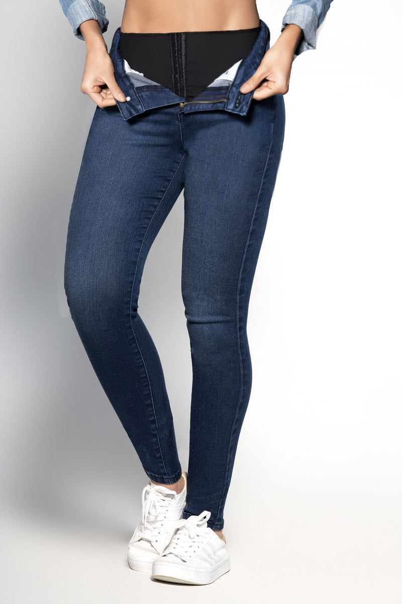 Butt Lifting Jeans with Side Zipper – CHIVANE