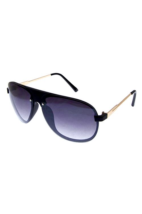 Mens rimless metal original style sunglasses