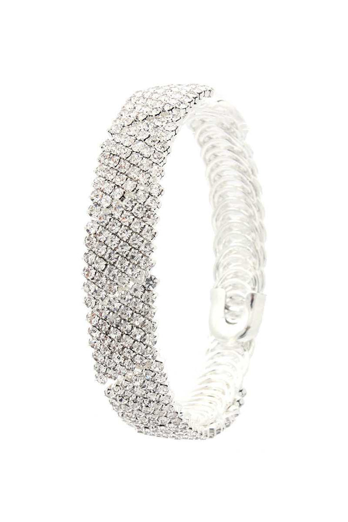 Flexible Rhinestone Bracelet