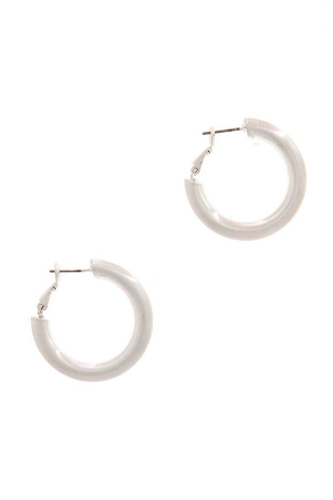 Metal Hoop Earring