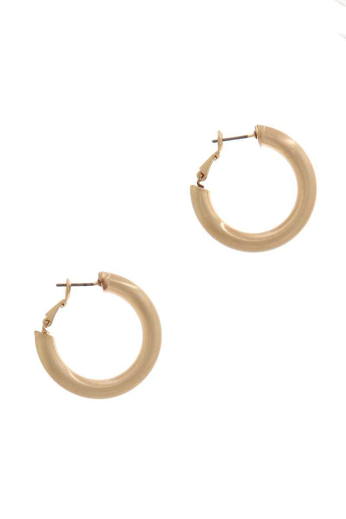 Metal Hoop Earring